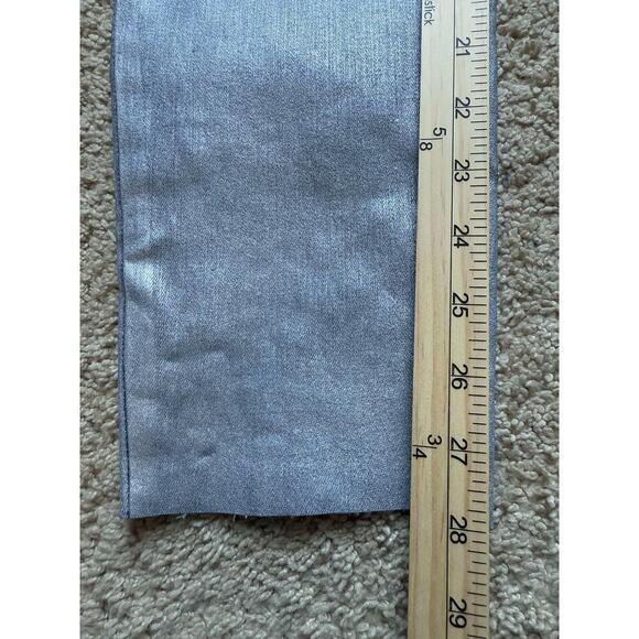 NWT Sam Edelman The Kitten Mid Rise Skinny Ankle Jeans Blue/Silver Women's 12/31 - Picture 11 of 11